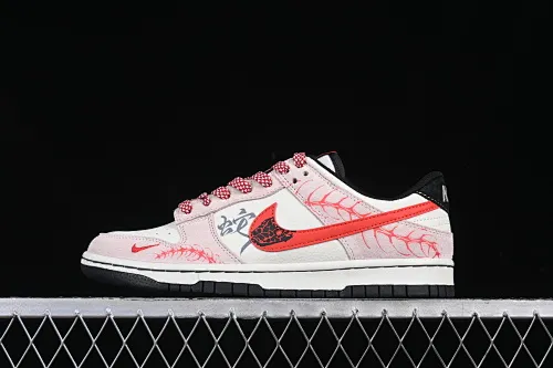 All categories Nk SB Dunk Series Nk SB Dunk Low High-end customized low-top sneakers Nk SB Dunk Low Year of the Snake series Pig Eight Red Hook High-end customized low-top casual sneakers DJ2024-106